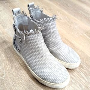 Loeffler Randall leather sneakers (marlie woven nappa)